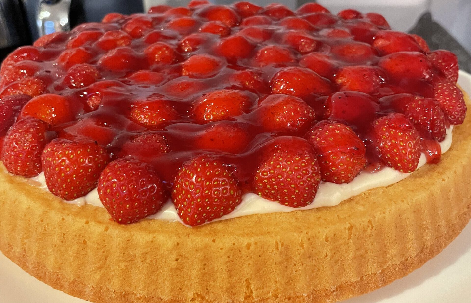 Strawberry Tart Cake